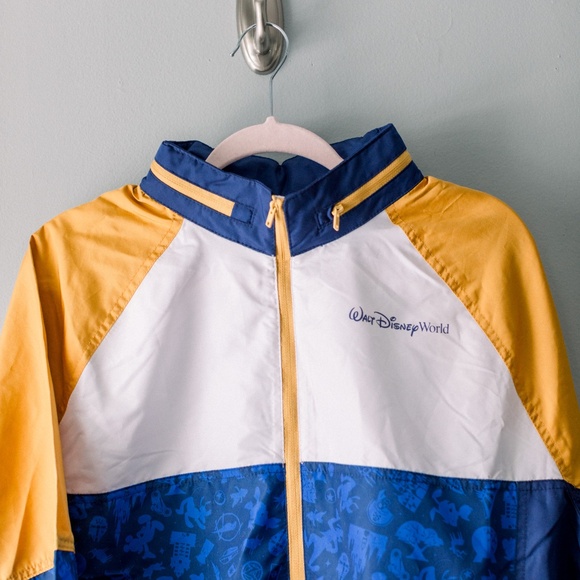 50th Anniversary Walt Disney World Limited Edition Windbreaker Jacket Size XL - Picture 5 of 11